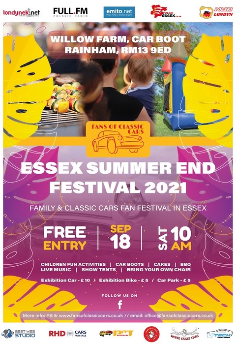 Festyn rodzinny z motoryzacją - ESSEX SUMMER END FESTIVAL