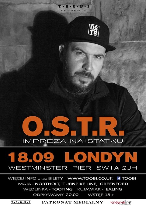 Rejs po Tamizie z O.S.T.R.
