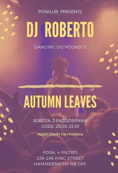 POSklub zaprasza: Autumn leaves