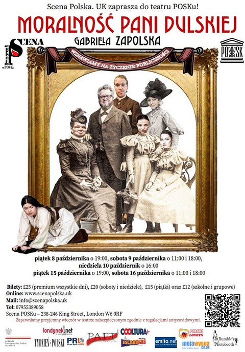 "Moralność Pani Dulskiej" wraca na scenę POSK
