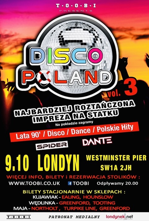 Impreza na statku: DISCO POLAND!