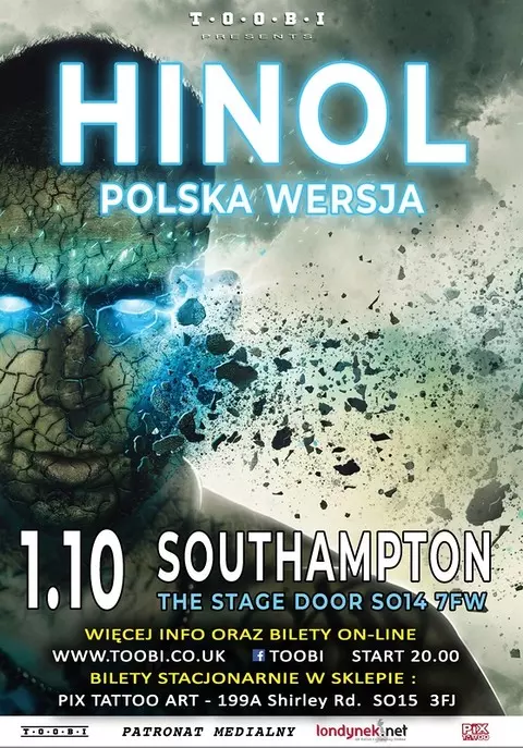 Hinol Polska Wersja w Southampton