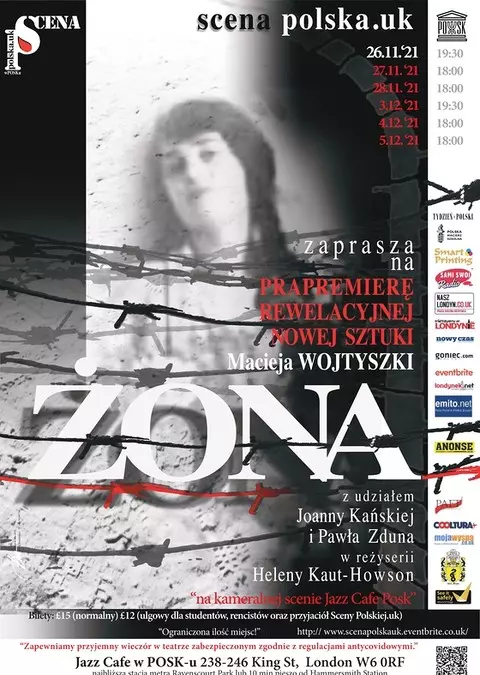 Spektakl "Żona" Macieja Wojtyszki ODWOŁANY