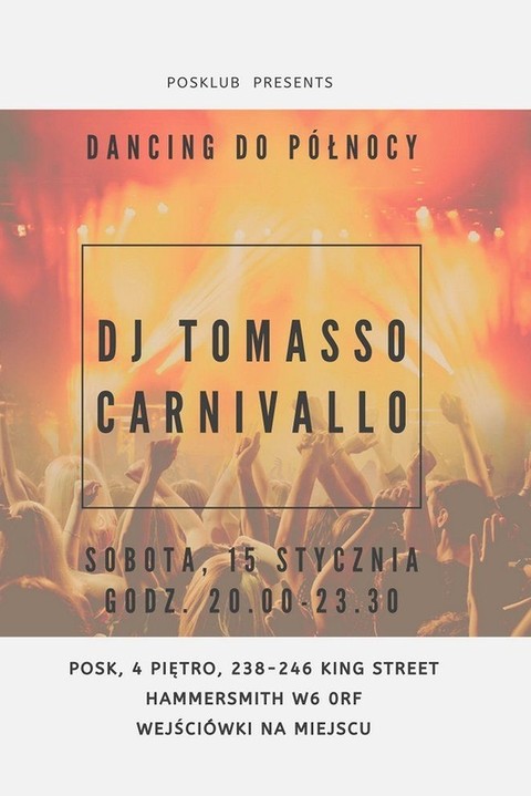 Weneckie CARNIVALLO w POSKLUBie