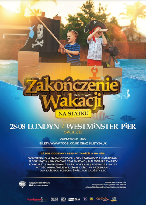 Rejs z dziećmi na zakończenie wakacji