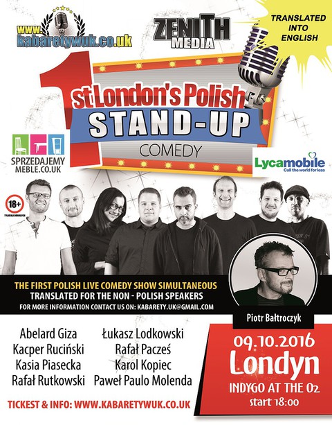 Gala Stand-Up Comedy w Londynie!