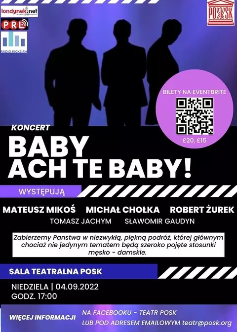 Koncert "Baby, ach te baby" w POSK