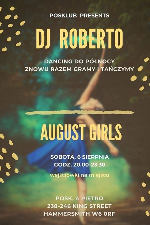 Zabawa w POSKlubie: August Girls