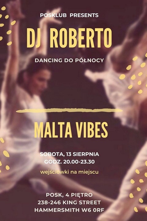POSKlub zaprasza na MALTAVIBES!