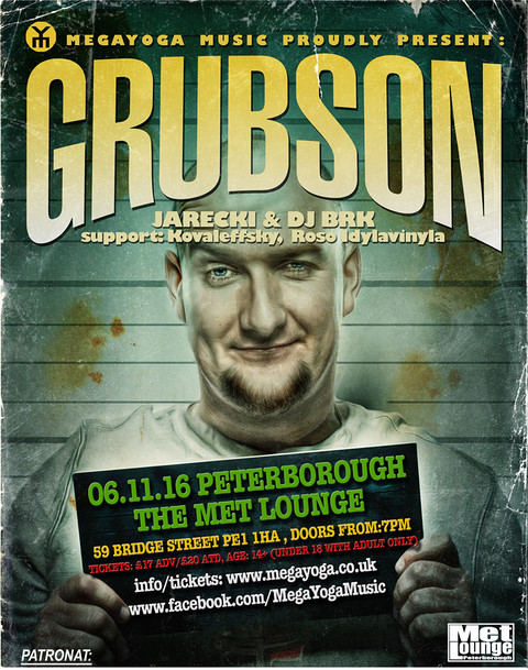 GRUBSON w Peterborough!