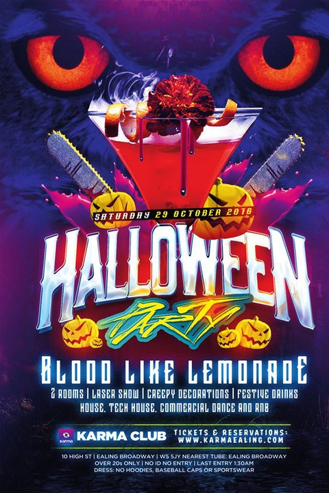 "Blood Like Lemonade" Halloween 2016 Party 