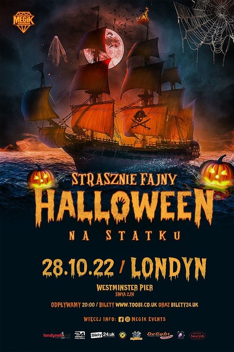 STRASZNIE FAJNY Halloween na statku