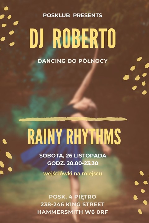 POSKlub zaprasza: Deszczowe rytmy