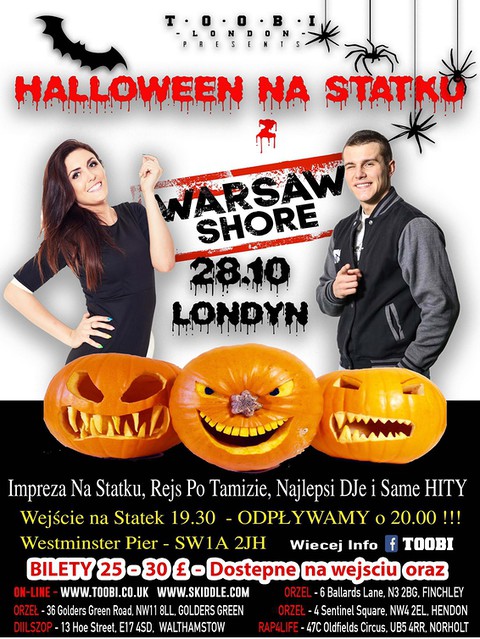 Halloween na statku z Warsaw Shore