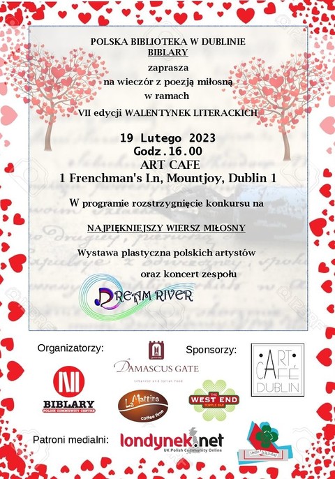 Dublin: Walentynki Literackie