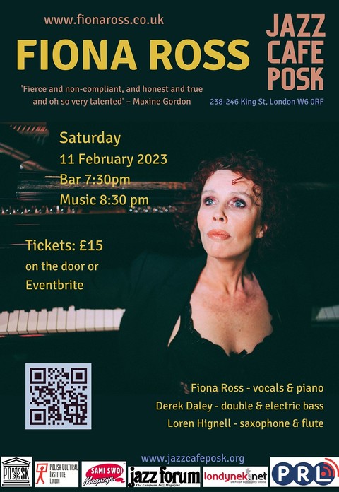 JAZZ CAFE zaprasza: Fiona Ross