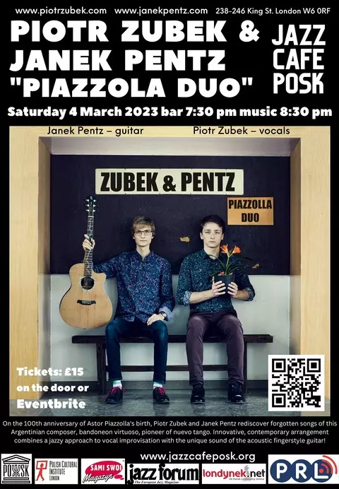 JAZZ CAFE w POSK zaprasza: Piotr Zubek & Janek Pentz