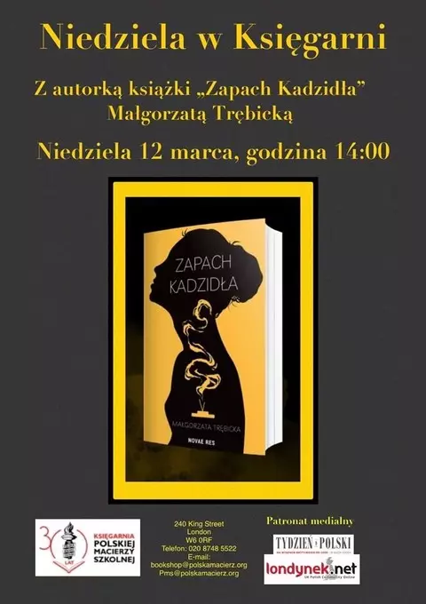 Niedziela w księgarni: Spotkanie autorskie z Małgorzatą Trębicką