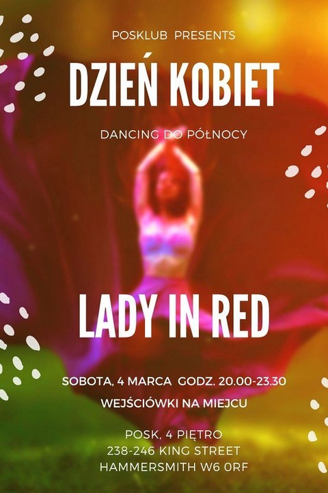 POSKlub zaprasza: Dancing z okazji Dnia Kobiet