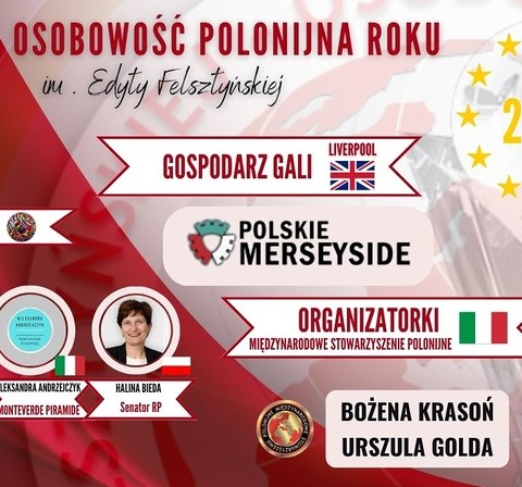 Osobowość Polonijna Roku im. Edyty Felsztyńskiej 2023