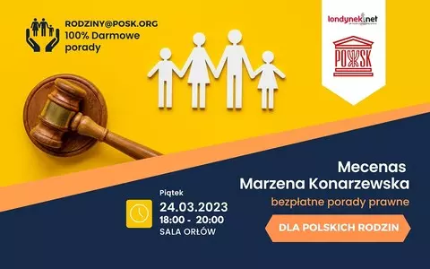 Porady prawne dla Polaków w POSKu!