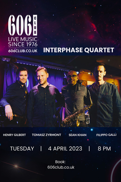 INTERPHASE QUARTET na jazzowej scenie 606!