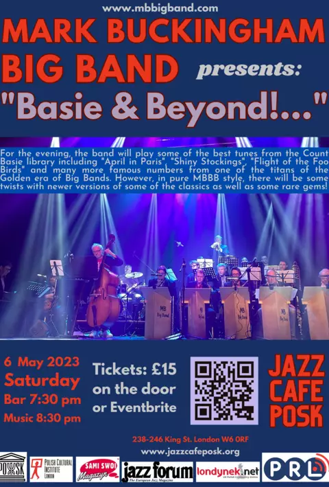 Jazz Cafe POSK zaprasza: Mark Buckingham Big Band