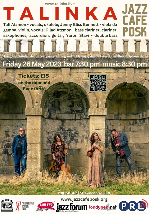JAZZ CAFE w POSK zaprasza: Talinka