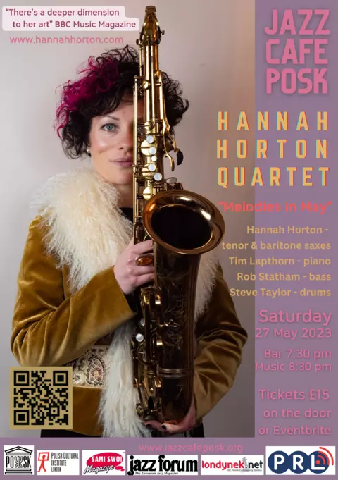 Jazz Cafe POSK zaprasza: Hannah Horton Quartet - "Melodies in May"