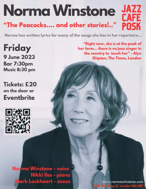 Jazz Cafe POSK zaprasza: Norma Winstone - "The Peacocks... and other stories!.."