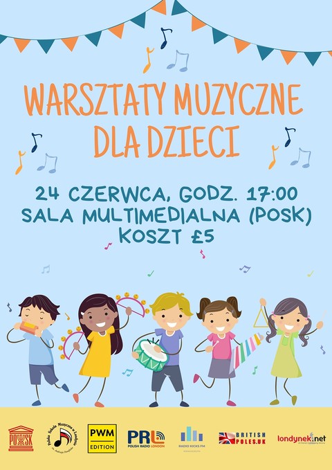 WARSZTATY MUZYCZNE dla dzieci