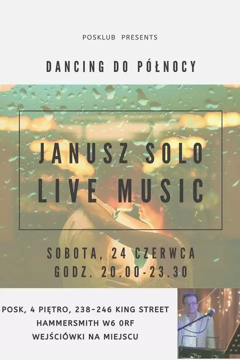 POSKlub zaprasza: Janusz Solo Live Music