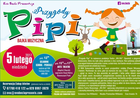 Przygody Pipi - Spektakl dla dzieci