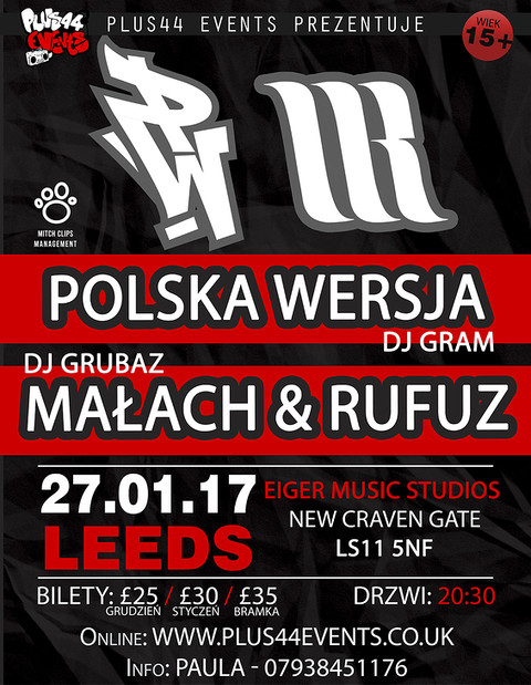 Polska Wersja i Małach & Rufuz w Leeds