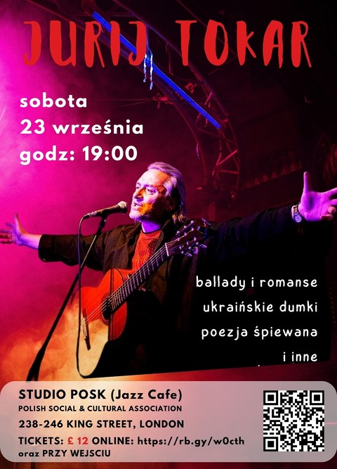 Bard Jurij Tokar w POSK!