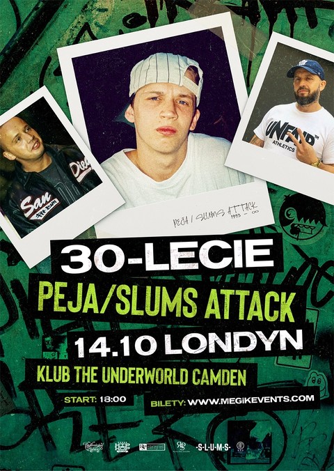 30-lecie Peja Slums Attack w Londynie
