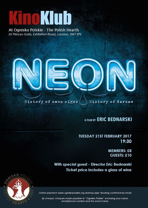 Pokaz filmu "NEON" i spotkanie z reżyserem