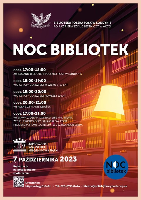 Noc Bibliotek – pierwszy raz w Londynie!