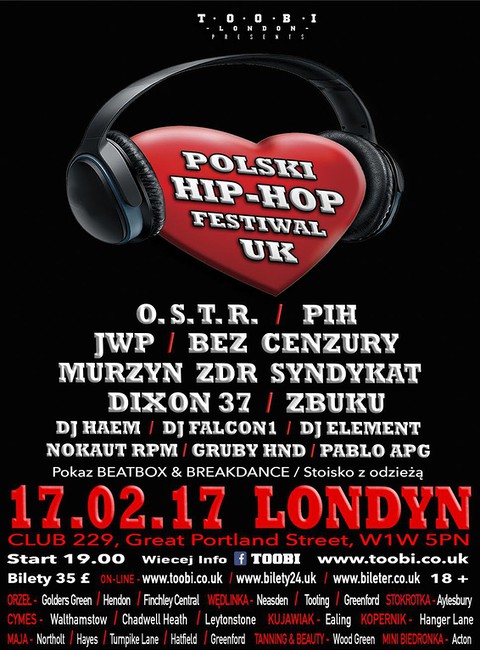 Polski Hip-Hop Festiwal w Londynie!
