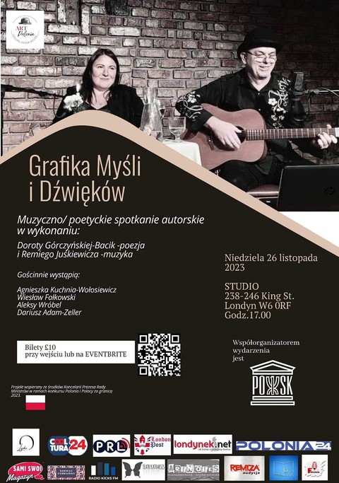 Studio POSK zaprasza: "Grafika myśli i dźwięków"