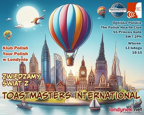 Polish Your Polish: Zwiedzaj Świat z Toastmasters