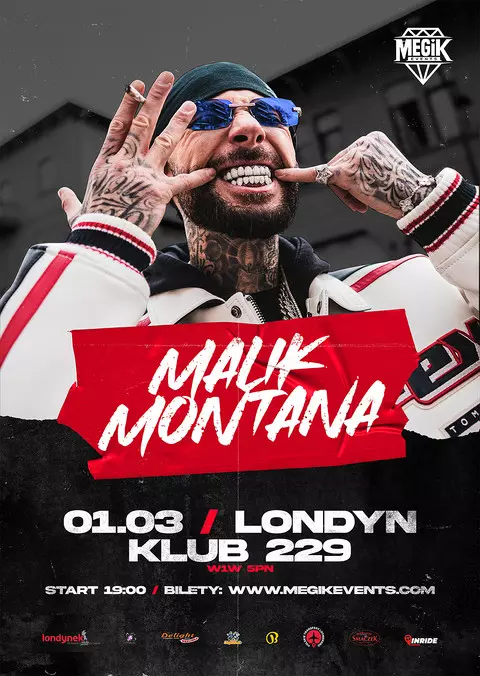 Malik Montana w Londynie