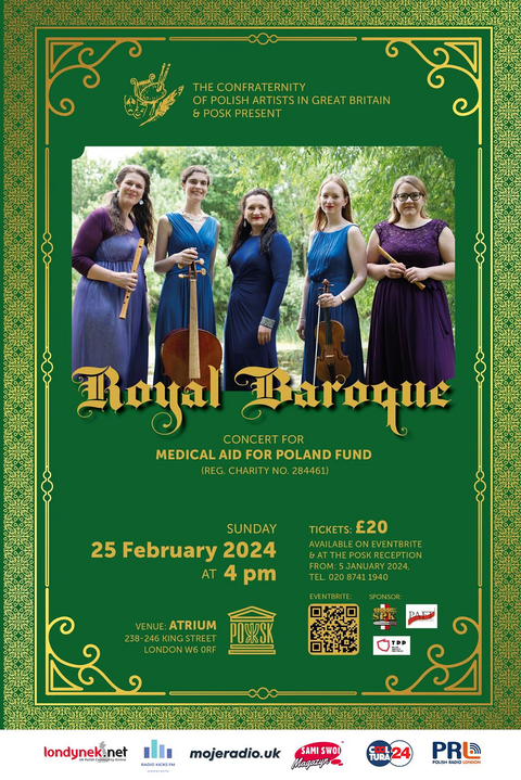 Koncert Royal Baroque w POSK-u