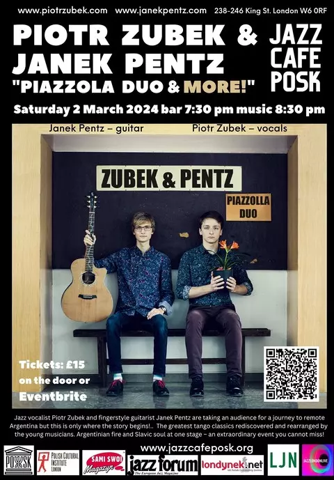 Piotr Zubek & Janek Pentz: Piazzola Duo and More!