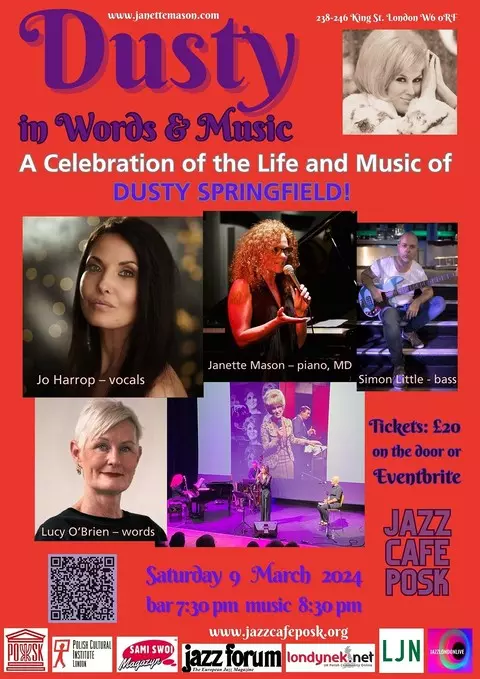 Celebration of the Life and Music of DUSTY SPRINGFIELD!