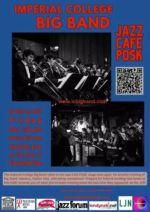 Jazz Cafe zaprasza: Imperial College Big Band