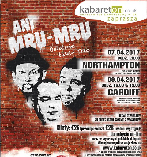 Kabaret Ani Mru-Mru w Cardiff