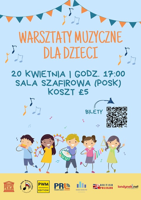 Warsztaty muzyczne dla dzieci w POSK