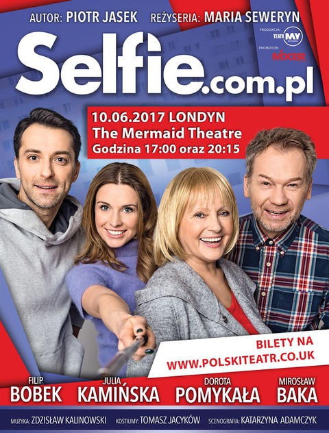Spektakl "Selfie.com.pl" w Londynie!