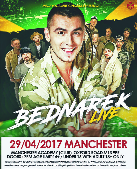 Kamil Bednarek Live z zespołem w Manchesterze!